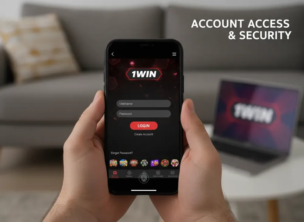 1win login guide for account access and security